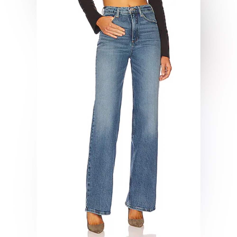 Frame Denim High n Tight Wide Leg Jeans, 30